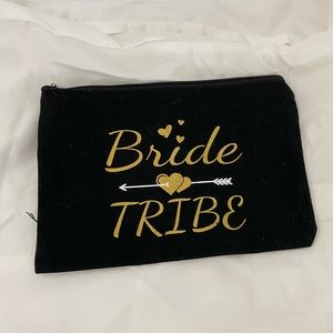 Bride tribe cosmetic bag